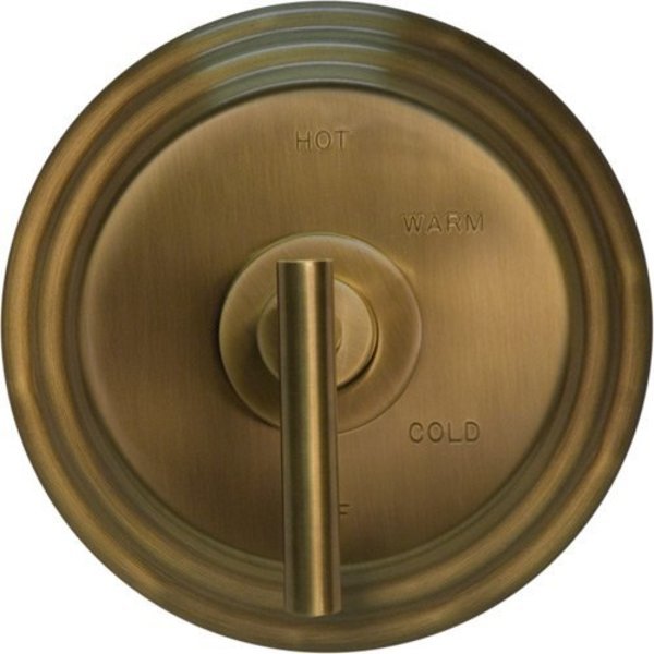 Handle Cap in Antique Brass, Newport Brass, Mfr#: 11588/06